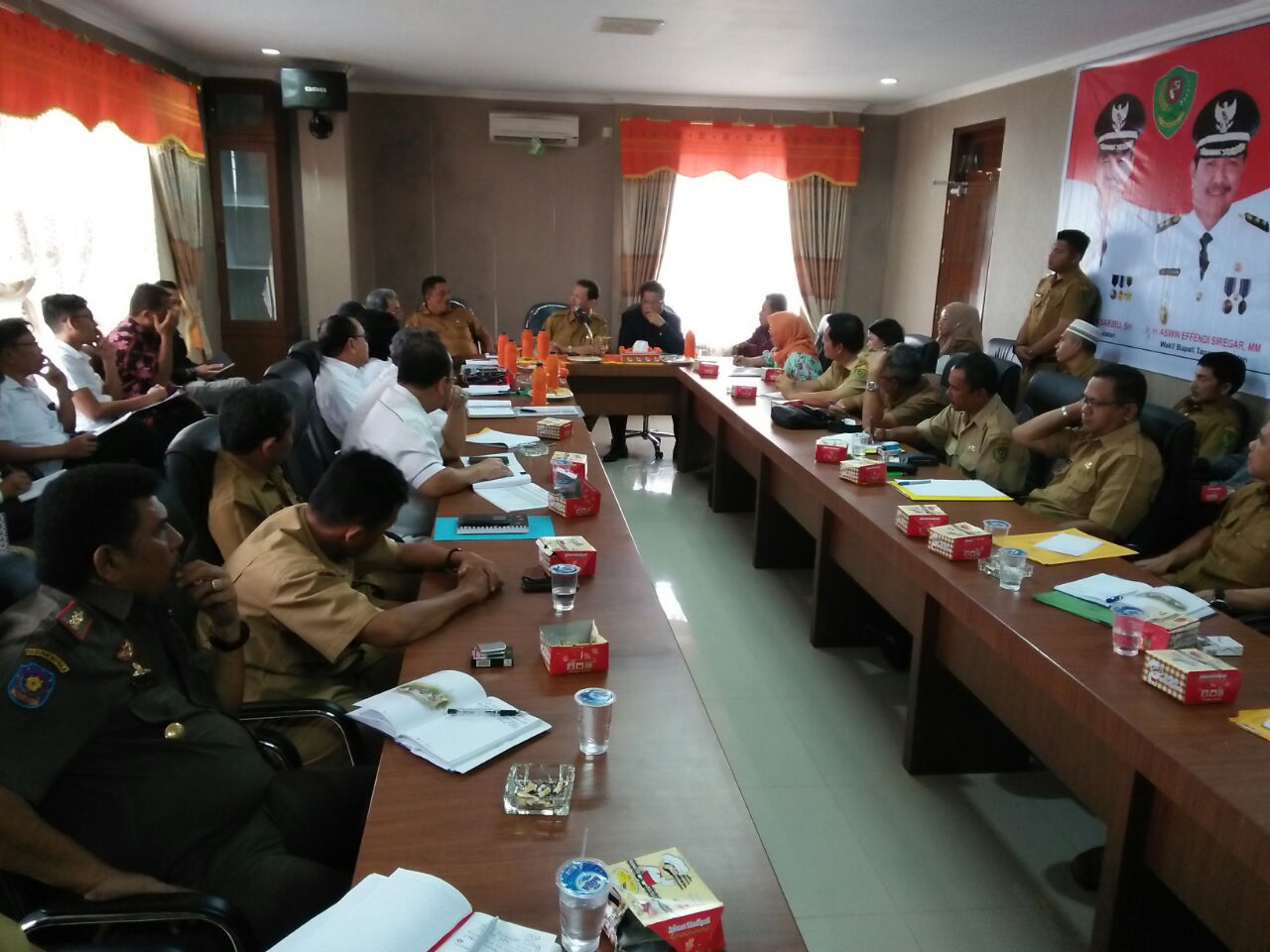 Komisi V DPR-RI Reses Ke Kantor Bupati Tapsel